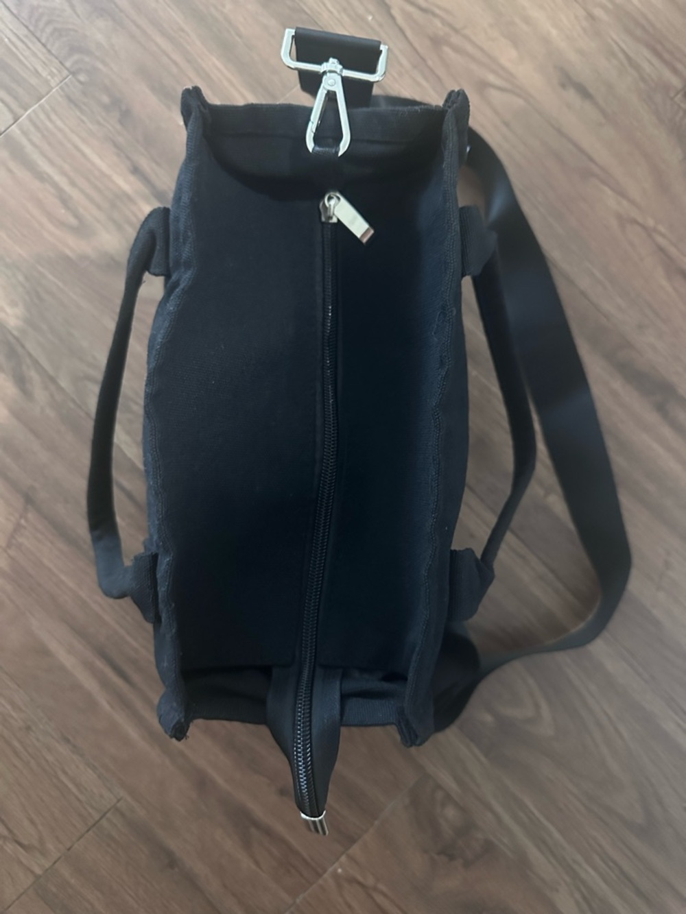 Founded by Victoria’s Secret make up artist. RMS Beauty Black Tote Canvas Bag - Picture 3 of 4